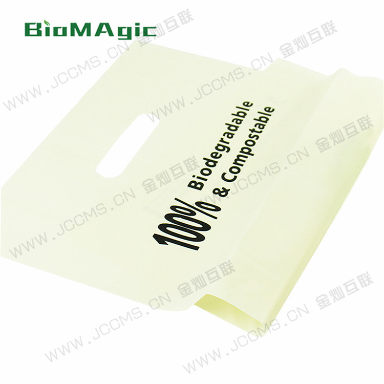 Biodegradable Die Cut Shopping Bag