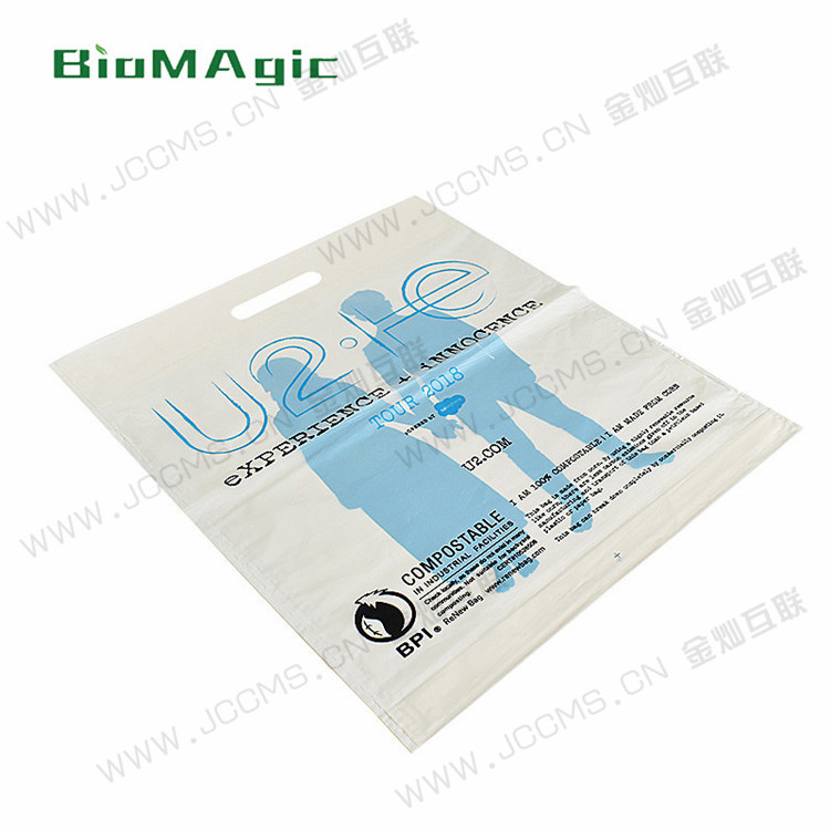Biodegradable Die Cut Shopping Bag