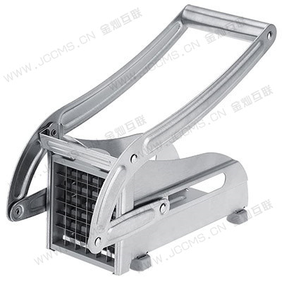 Stainless Steel Potato Cutter French Fry Potato Chipper For Easy Slicer With 2 Blades Home Kitchen Tool for Vegetable Fruit