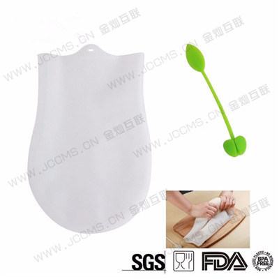 Silicone Kneading Dough Bag Versatile Dough Mixer for Bread Pastry Pizza & Tortilla Premium Silicone Bakeware Best Non-Toxic Cooking Tool