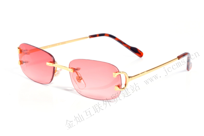 Gold Rimless Eyeglasses9