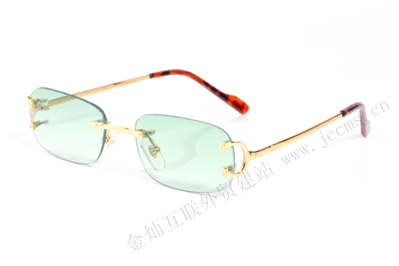 Gold Rimless Eyeglasses5